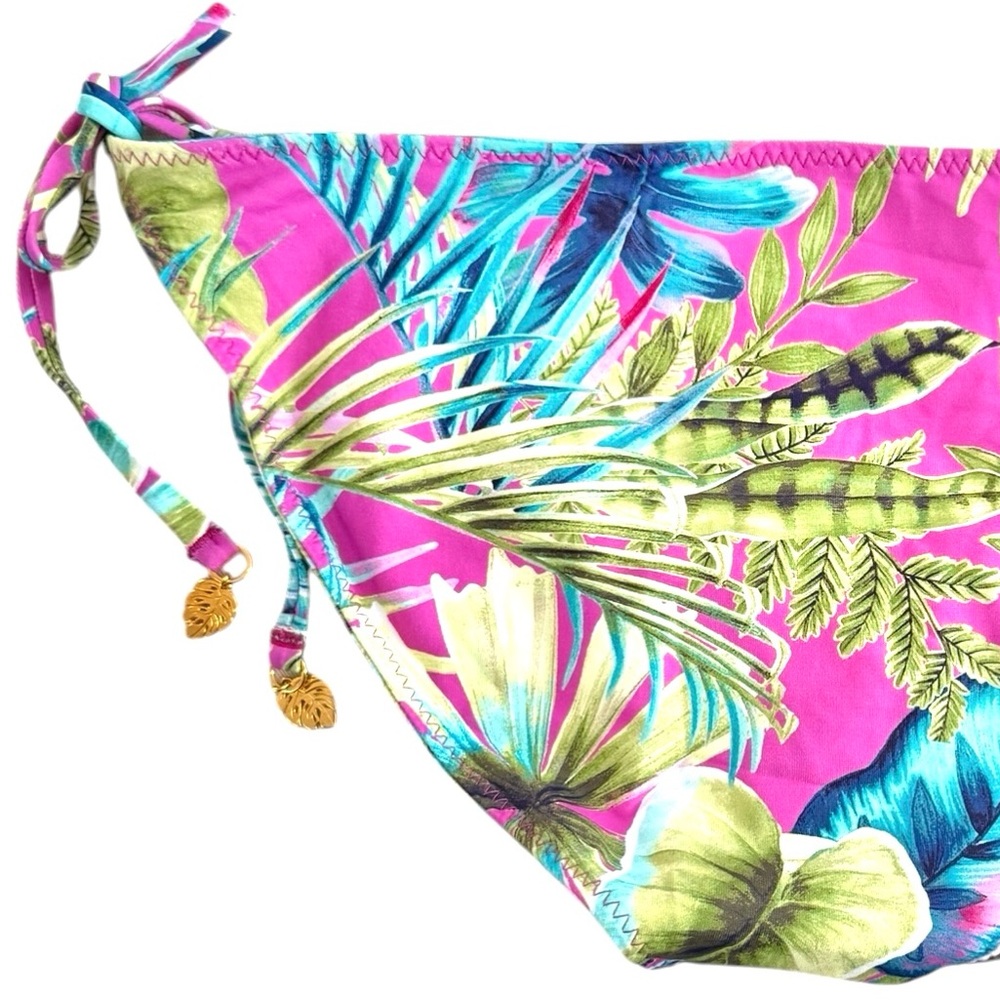 Tommy Bahama Sun Kissed Tropics Reversible String Bikini Bottom - Picture 11 of 16